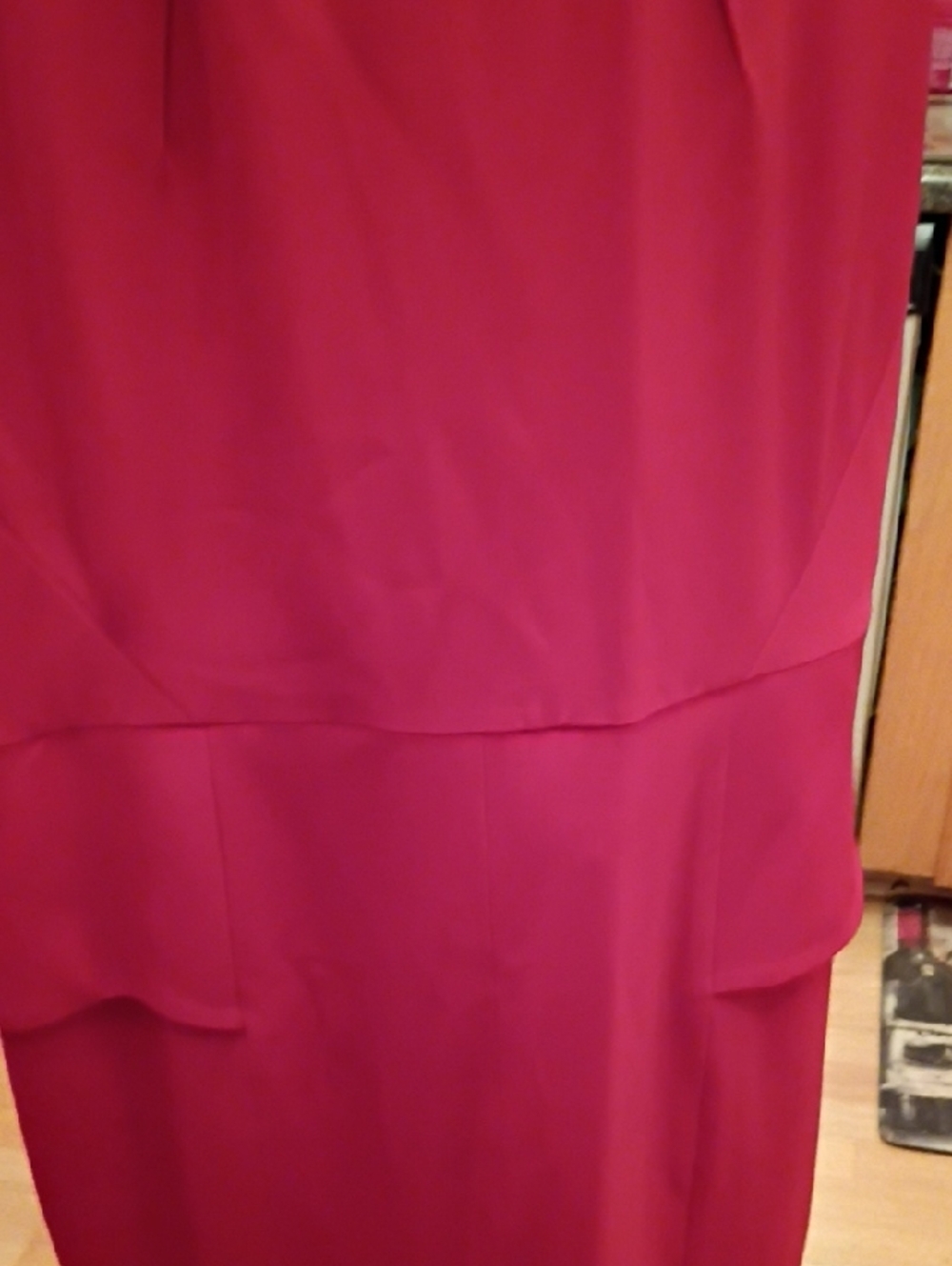 RACHEL Rachel Roy Fuchsia Sleeveless Midi Sheath Dress - Picture 5 of 13